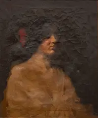 Mathias Alten, Portrait of a Woman, 1892, Oil on Canvas