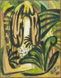 Theodore Haupt, Untitled, Oil on Canvas, 1958, Untitled Abstract