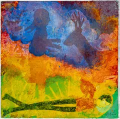 DeLoss McGraw, Searching for Brasileiras #5, from Searching for a Unicorn Series, Gouache on Paper