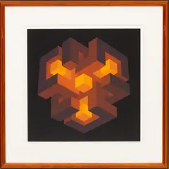 Brian Halsey, 13/75 "Triune", Serigraph