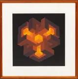Brian Halsey, 13/75 "Triune", Serigraph
