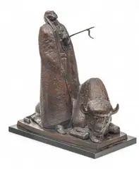Marshall Fredericks, Black Elk: Homage to the Great Spirit, Bronze Sculpture