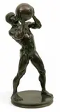 Franz von Stuck, Der Athlet, Bronze Sculpture, Ca.