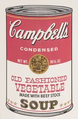 Andy Warhol, Old Fashioned Vegetable, from Campbell's Soup II, 1969, Screenprint in Colors on Smooth Wove Paper