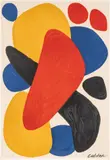 Alexander Calder, Boomerang, 1974, Lithograph in Colors on Wove Paper