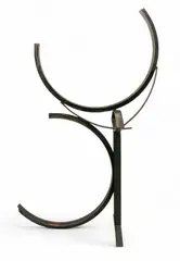 John Piet, Iron Garden, Sculpture in the Form of Two Half Discs