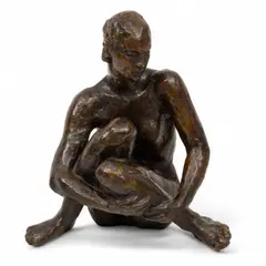 Georg Kolbe, Sitzende, Bronze Sculpture