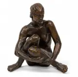 Georg Kolbe, Sitzende, Bronze Sculpture