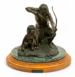Star Liana York, Bow And Arrow, Bronze Sculpture