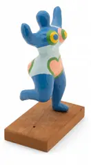 Polychrome Paper Mache by Niki de Saint Phalle, Sculpture, sold Oct 2025
