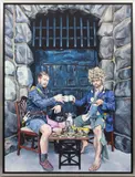 Paul Endres Jr., Fiction, Perfectly Arranged into History..., 2013, Oil on Panel