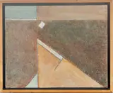 Ronald Davis, Falling Rock, Cel-vinyl Acrylic And Copolymer on Canvas
