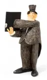 Stephen Hansen, The Magician, 1979, Papier Mache Sculpture