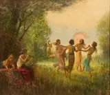 Charles Waltensperger, Dancing Maidens of Spring
