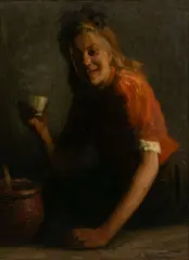 Portrait of a Woman by Charles Waltensperger, Oil on Canvas, offered Oct 2025