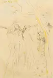 Salvador Dalí, Le Jugement De Paris, from Hommage À Albrecht Dürer