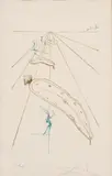 Le Cavalier Cosmique by Salvador Dalí, Etching on Paper, sold Oct 2025