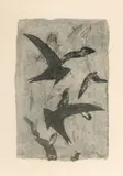 Georges Braque, Birds in Flight, Etching on Light Cream Wove Paper