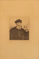 Edouard Manet, The Smoker (Le Fumeur), 1866-67, Drypoint And Etching on Laid Paper