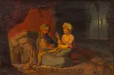 Charles Nicolas Lafond, The Favourite Sultana, 1890, Oil on Canvas