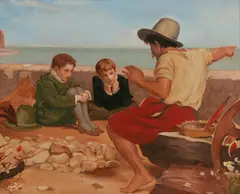 John Everett Millais, The Boyhood of Raleigh, Oil on Canvas