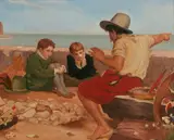 John Everett Millais, The Boyhood of Raleigh, Oil on Canvas