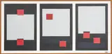 Robert Inman, Two by Midnite #7-9, 1988, Acrylic on Canvas