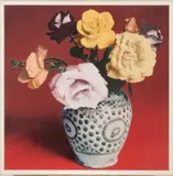 Francesco Scavullo, Roses And Poppies in Spotted Vase (Red), 1987, Screenprint in Colors on Wove Paper