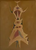 Francesco Di Cocco, Abstraction, 1953, Oil on Canvas Board