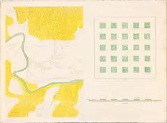 Robert Morris, Hedges And Gravel, 1969, Lithograph in Colors on Wove Paper