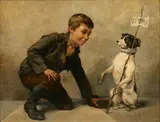 John H. Henrici, Extra!, 1900, Oil on Canvas