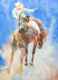 Charles Schridde, Bronco Buster