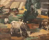 Zoltan Sepeshy, Untitled (Rural Landscape)