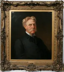 William Brewster Conely, Portrait of Richard Storrs Willis, 1887, Oil on Canvas