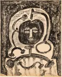 Pablo Picasso, Figure, 1949, Lithograph Printed in Black Ink on Arches Wove Paper