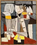 Bill Parker, Abstract Composition (Untitled), 1955, Gouache And Pastel on Paper