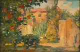 Charles Waltensperger, Mediterranean Courtyard