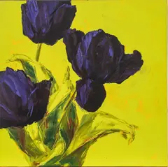 Charles Belle, Un Printemps Encore Indecis, 1998, Oil on Canvas