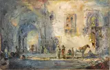 Douglas Arthur Teed, House of the Pasha, 1918, Oil on Canvas