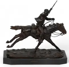 Marshall III by Harry Jackson, 1979, Bronze Sculpture, sold Sep 2025