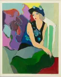 Itzchak Tarkay, Cosette, Serigraph in Colors on Wove Paper
