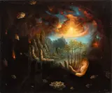 William J. Girard, Mystic Landscape, 2007, Oil on Canvas