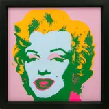 Andy Warhol, Marilyn Monroe, Sunday B.Morning Screenprint in Colors on Museum Board