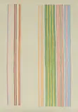 Gene Davis, Royal Curtain, 1980, Lithograph in Colors on Wove Paper
