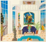 Thomas McKnight, Murray Hill, 1988, Serigraph in Colors on Wove Paper