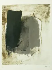 Cleve Gray, Untitled, Print on Wove Paper 1966, SN: 5/25