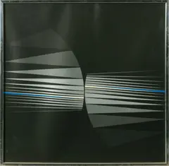Lothar Quinte, Ohne Titel, 1972, Silkscreen in Colors