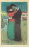 Pablo Picasso, Les Amants Dans La Rue, Offset Lithograph on Wove Paper