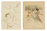 Ta Bouche, Skating by Henri de Toulouse-Lautrec, Lithographs on Paper, sold Jul 2025