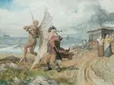 Valentine Walter Bromley, The De'il's Awa Wie the Exciseman, 1874, Watercolor And Gouache on Paper